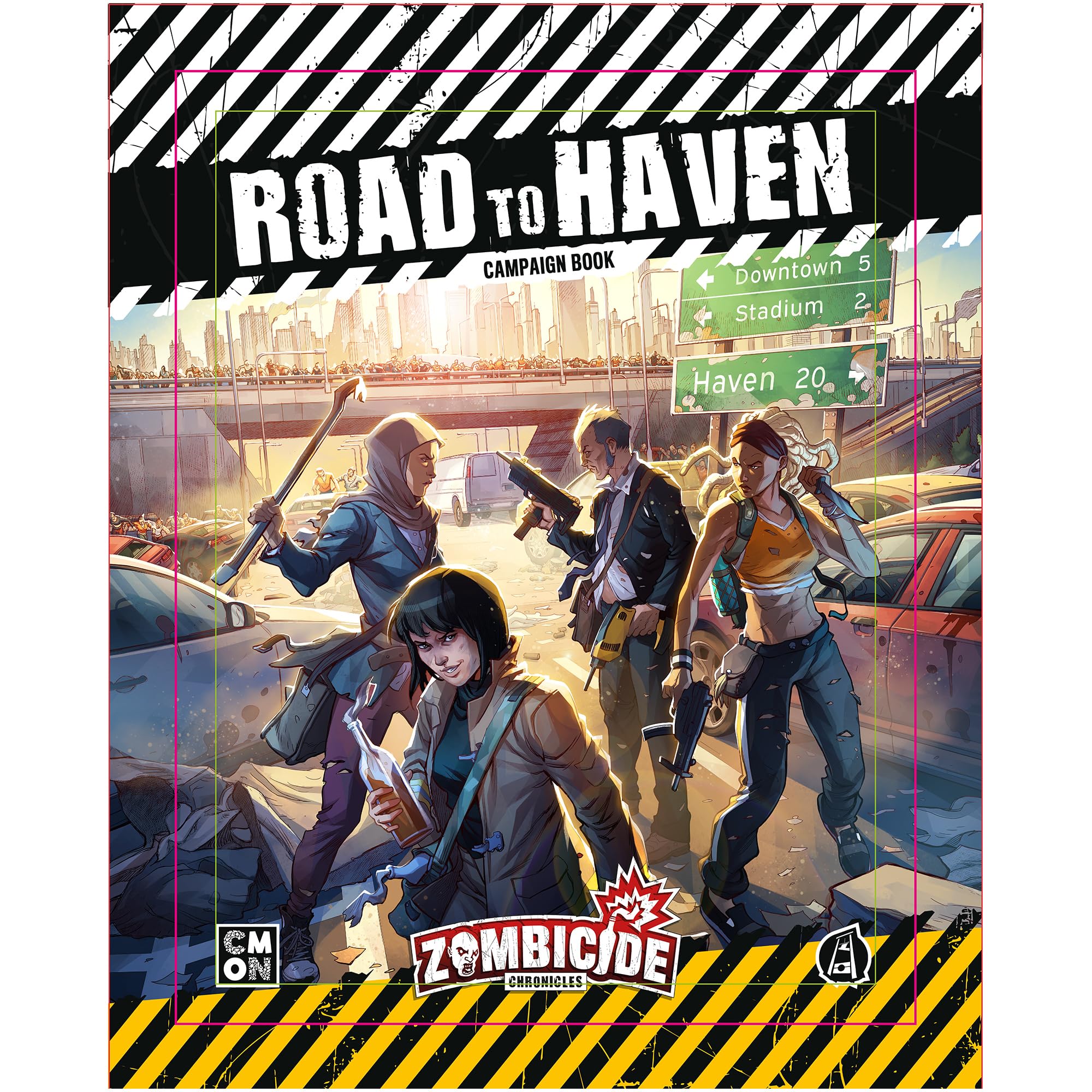 Amazon.com: CMON Zombicide Chronicles Roleplaying Game: Road to